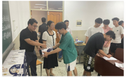 学院开展暑期留校考研学生慰问活动