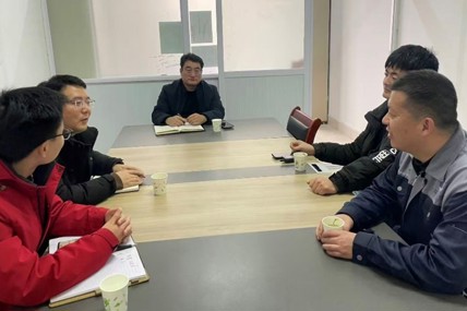 淮北千锂鸟新能源科技有限公司到学院开展校企合作