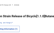 李洪基团队在《The Journal of Organic Chemistry》发表关于电化学方法实现双环[1.1.0]丁烷（BCBs）官能化反应的新进展