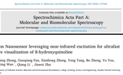 李强/朱佳伟团队在《Spectrochimica Acta Part A: Molecular and Biomolecular Spectroscopy》发表环境污染物快速检测研究新进展