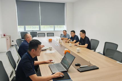 肖助兵教授团队赴淮北市新能源重点企业开展产学研合作